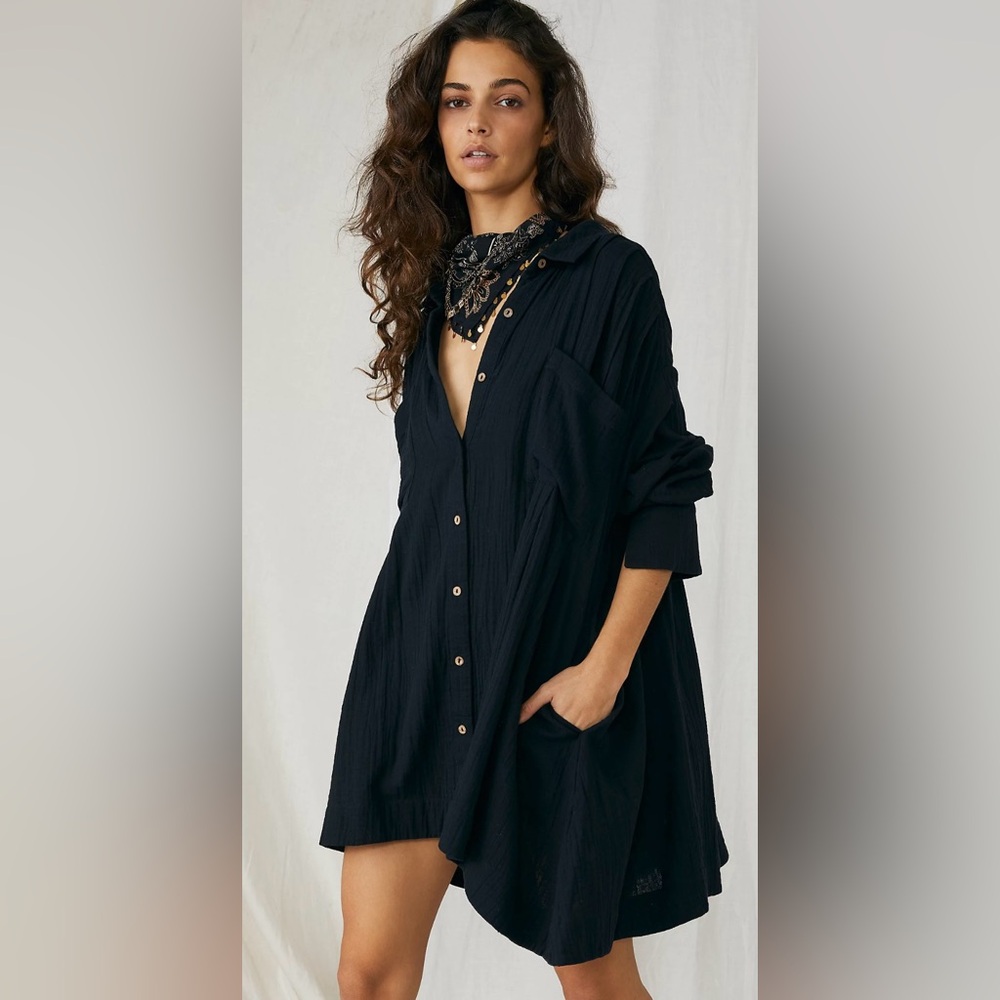 Free People Shirt Dress